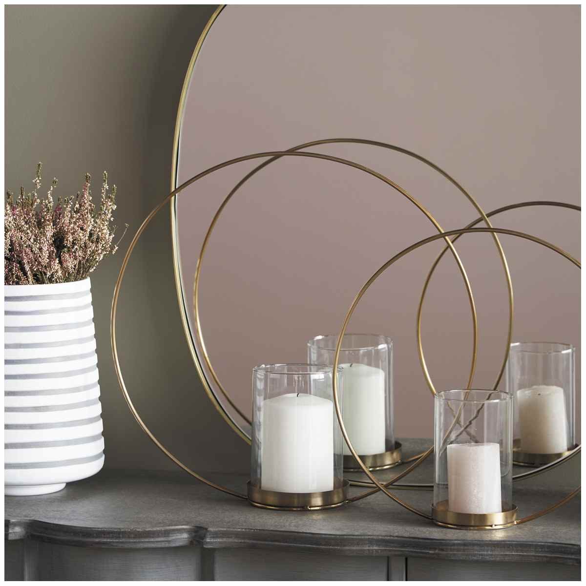 Kertastjaki ELLIPSE frá Blanc d'Ivoire 39x11x38cm - Image 4