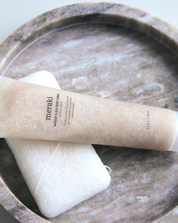 Líkamsskrúbbur Apricot & rice frá Meraki 150ml - Image 2